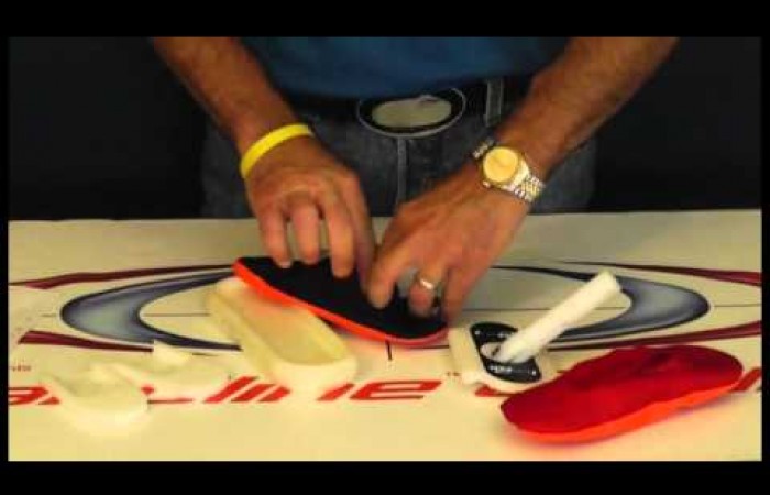 Hardline Curling - Replace IcePad cover in less than 60 Seconds